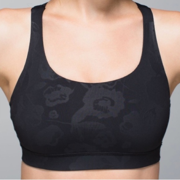 lululemon energy bra black